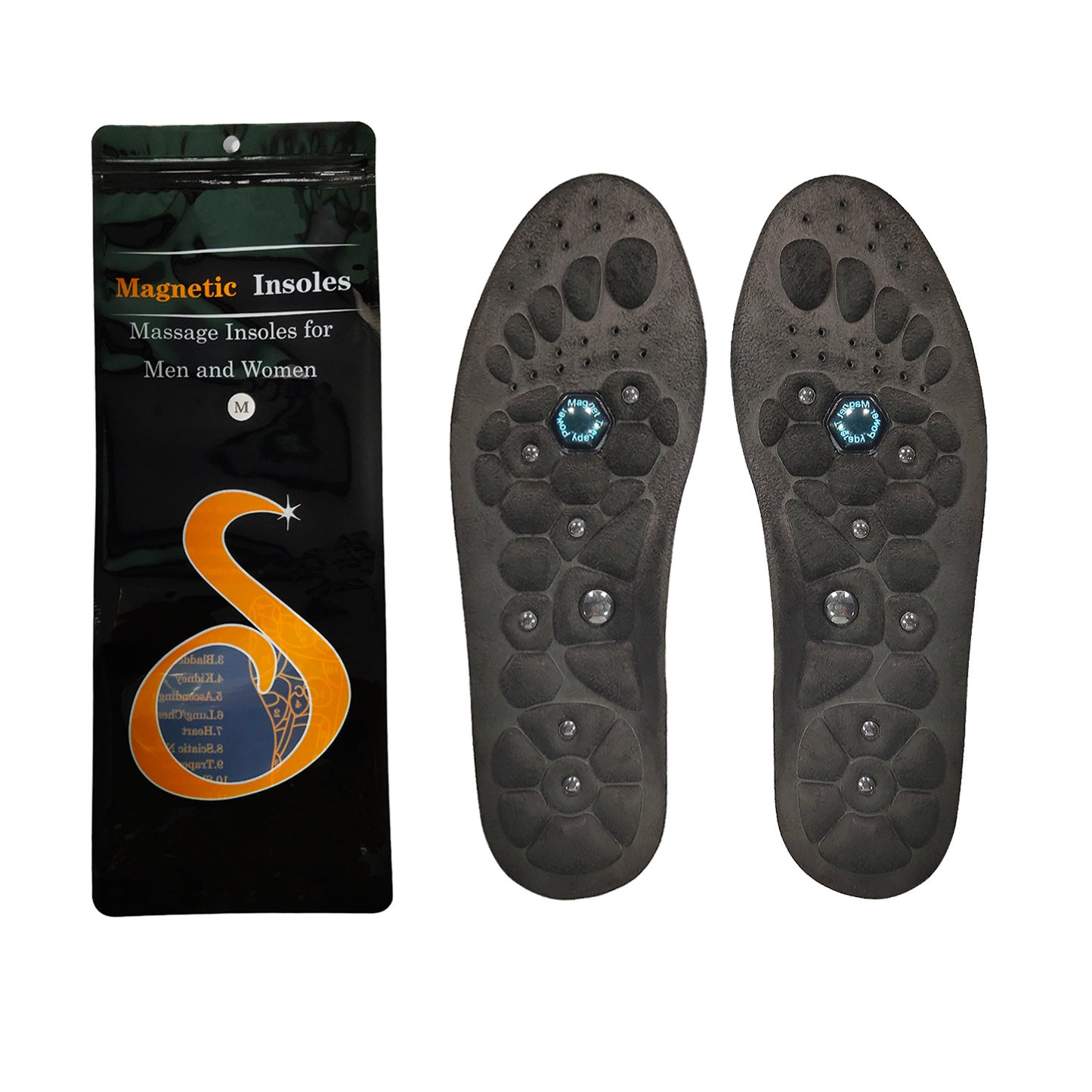 Comfort Boost Magnetic Insoles – Anti-Fatigue Foot Support