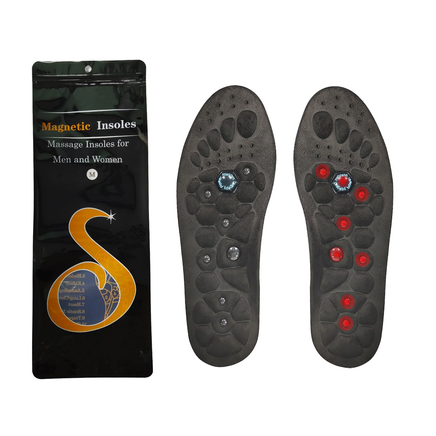 Comfort Boost Magnetic Insoles – Anti-Fatigue Foot Support